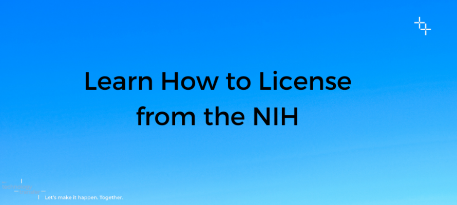 Learn how to license from the NIH